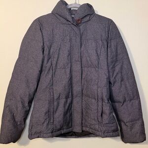 PrAna Dark Grey Puffer Jacket Medium weight